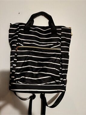 bag base mini backpack BagBase Mini Fashion Backpack / One Size / Black/Black